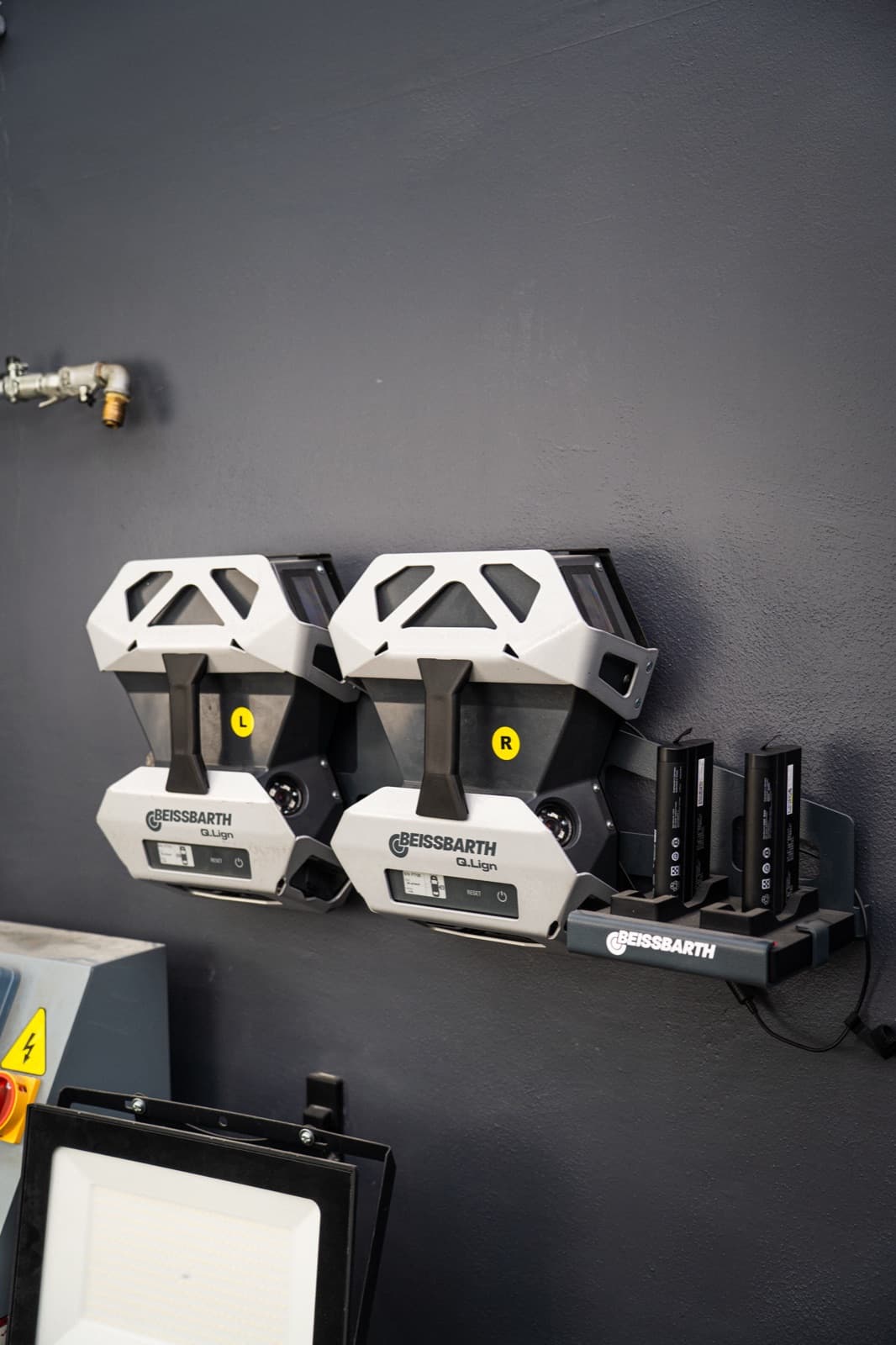 Beissbarth 3D-Achsmesstechnik im Prüfstudio